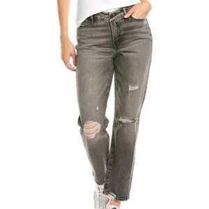 NWT Good American Good Vintage Low Black Straight Jean Size 4